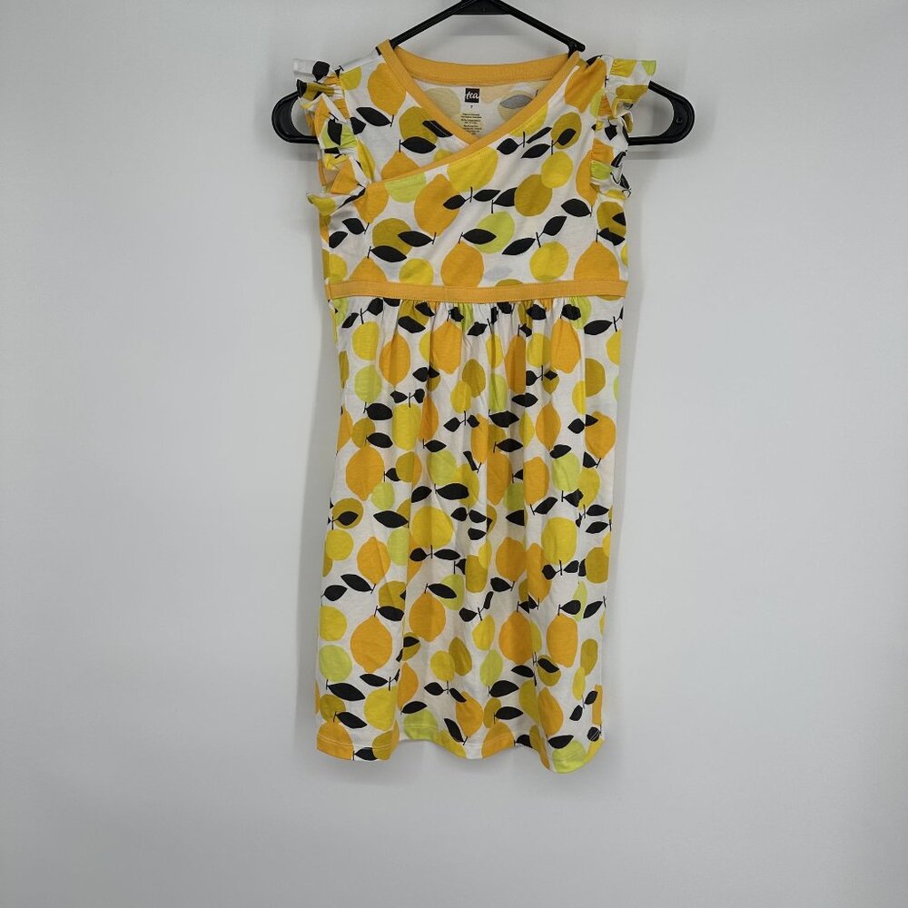 Tea Collection Girls Lemon Dress Size 7